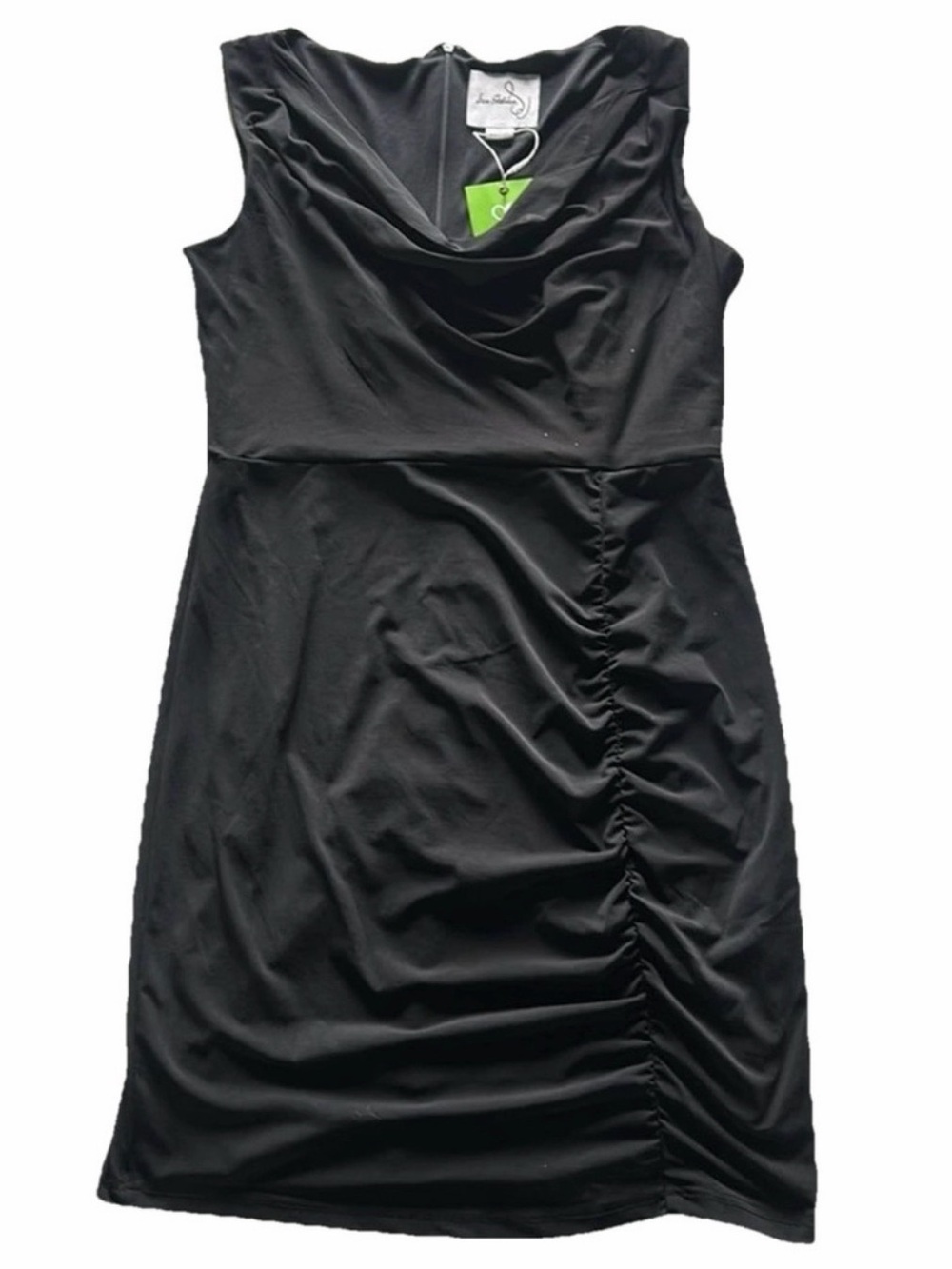 🆕 SAM EDELMAN Black Bodycon Mini Dress NWT Women’s size 8 Cocktail Party Chic - Picture 9 of 16